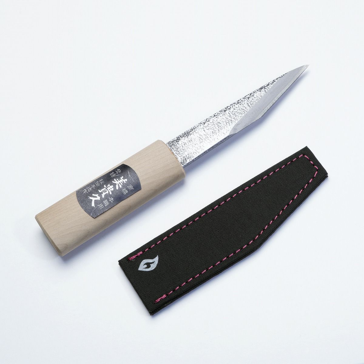 Couteau japonais de sculpture – 90mm / 105mm / 120mm / 135mm – Lame simple biseau – Étui inclus – Made in Japan