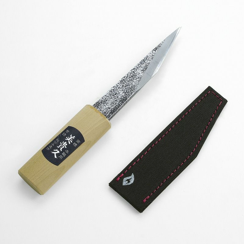 Couteau japonais de sculpture – 90mm / 105mm / 120mm / 135mm – Lame simple biseau – Étui inclus – Made in Japan