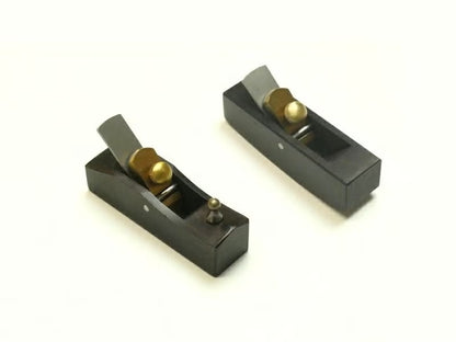 Minicepillo japonés (Kanna) – HSS – Plano / Curvo – 14 mm – Acabado madera y artesanía