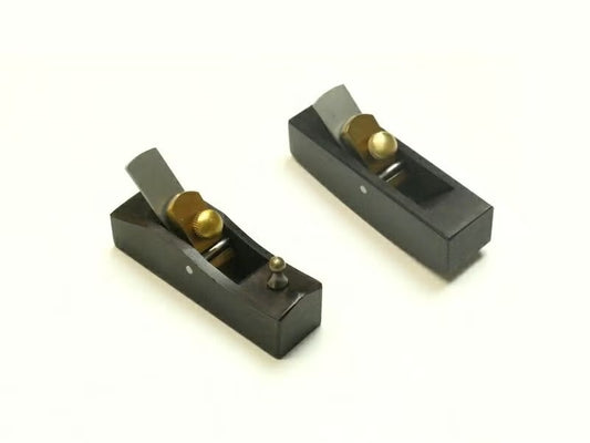 Mini rabot japonais (Kanna) – HSS – Plat / Courbe – 14 mm – Finition bois & craft