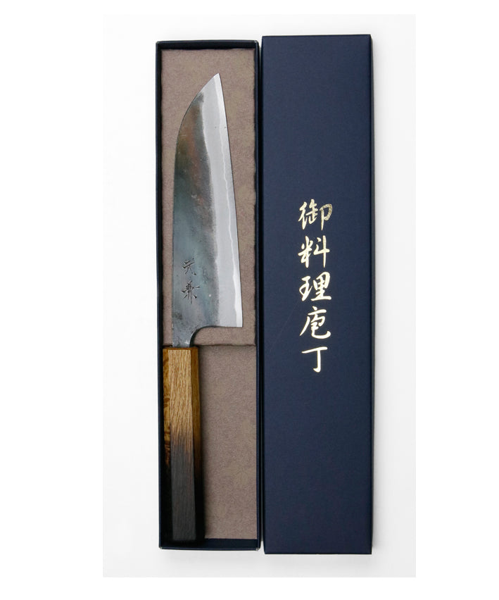 Motokane Japanese Santoku 170 mm Aogami Super