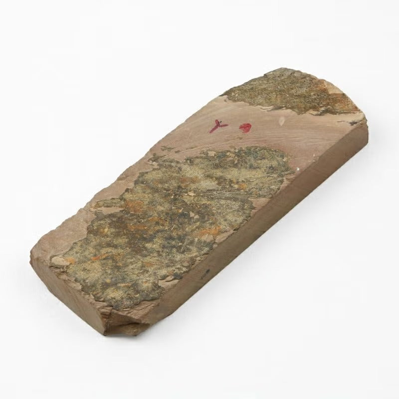 Pierre à Aiguiser Naturelle Kyoto Nakayama Akapin – Pierre de Finition Japonaise Haut de Gamme (Pièce Unique)