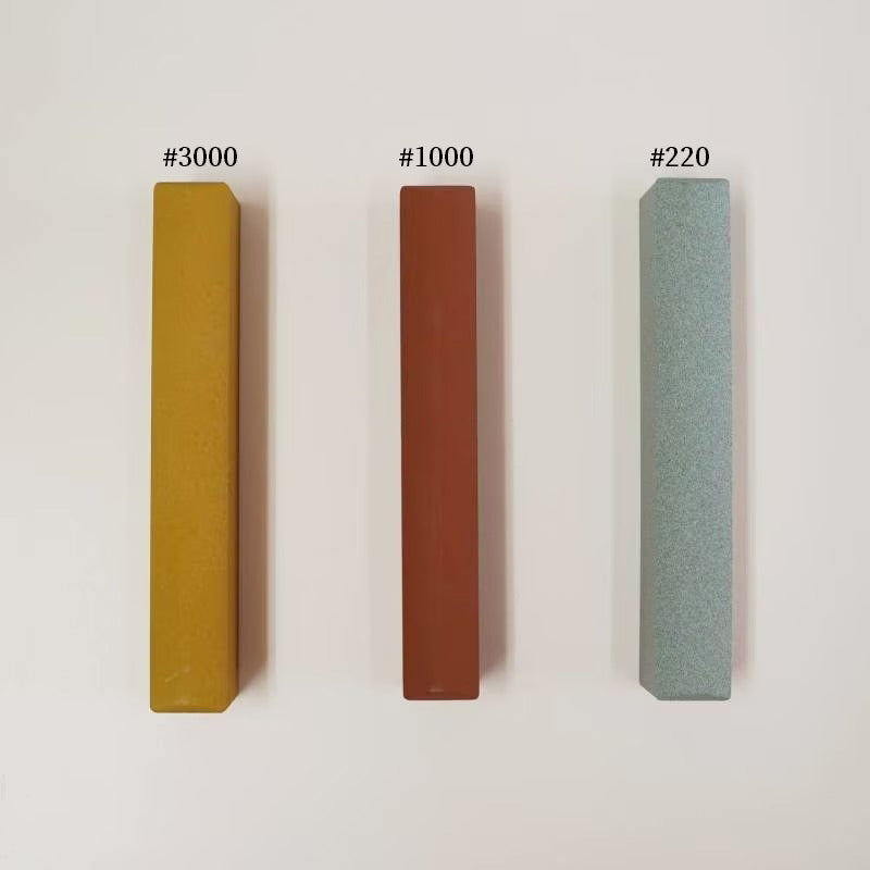 Naniwa Gōken Sharpening Stone – Curved Blades – Grit #220 / #1000 / #3000