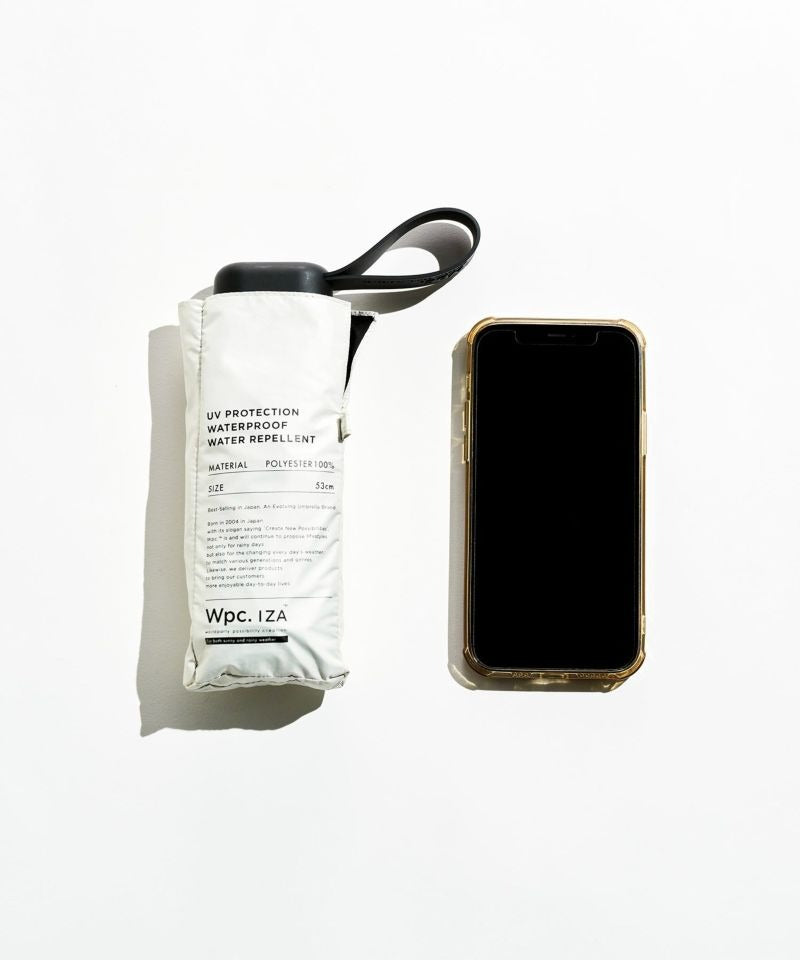 Ombrelle pliable ultra compacte UV 100% – Wpc. IZA Compact – Parapluie pluie & soleil