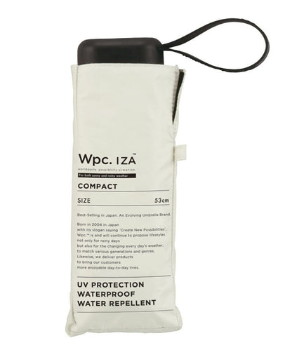 Ombrelle pliable ultra compacte UV 100% – Wpc. IZA Compact – Parapluie pluie & soleil
