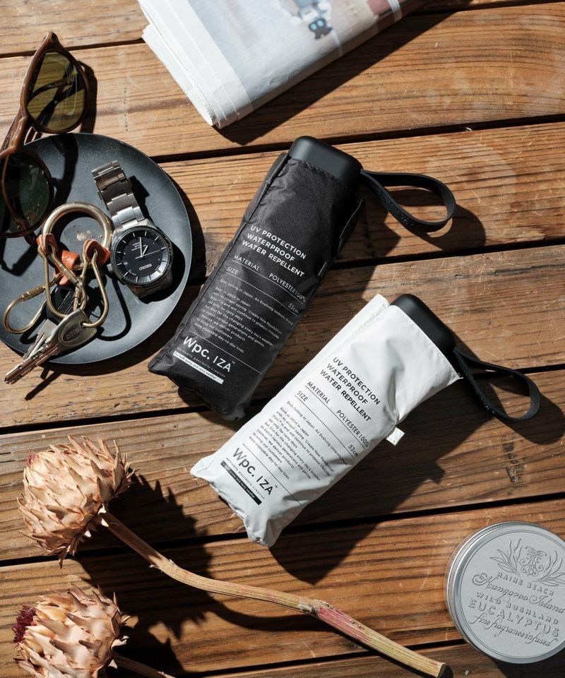 Ombrelle pliable ultra compacte UV 100% – Wpc. IZA Compact – Parapluie pluie & soleil