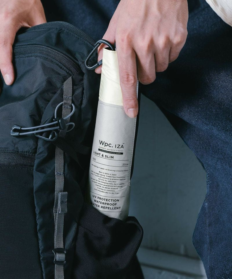 Ombrelle pliable ultra légère UV 100% – Wpc. IZA Light & Slim – Parapluie pluie & soleil