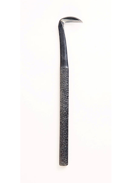 Ciseau de sculpture bonsaï type crochet (gaucher) – Outil Jin et Shari – Sculpture bois mort