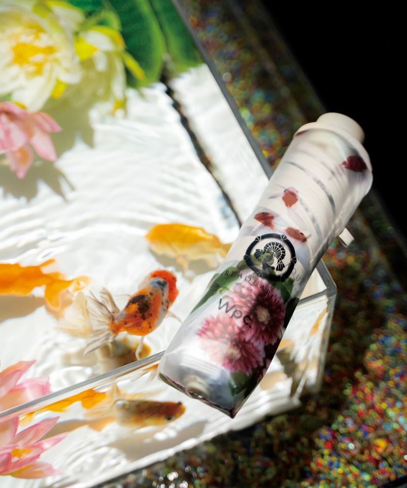 Art Aquarium Vinyl Folding Umbrella × Wpc. – Goldfish & Light | Artistic Umbrella