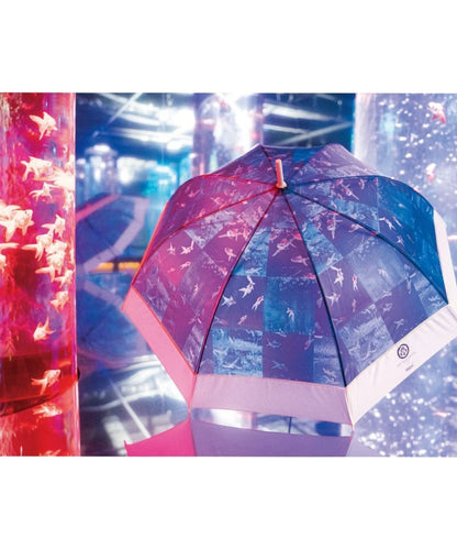 Art Aquarium Vinyl Folding Umbrella × Wpc. – Goldfish & Light | Artistic Umbrella