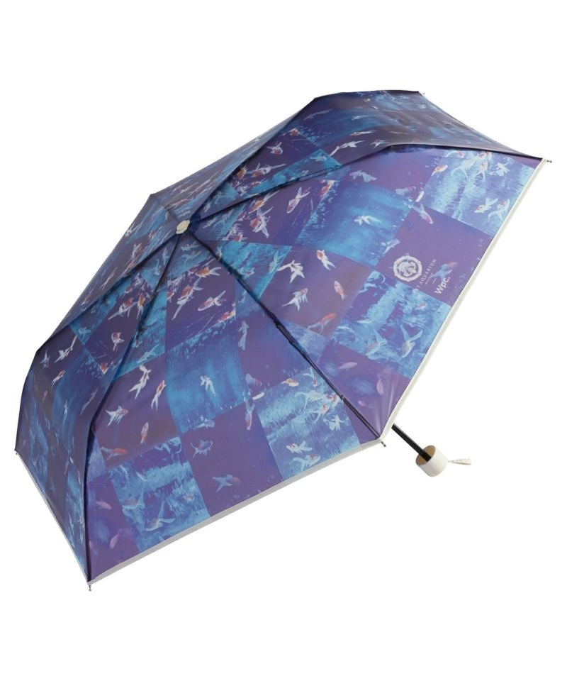 Art Aquarium Vinyl Folding Umbrella × Wpc. – Goldfish & Light | Artistic Umbrella