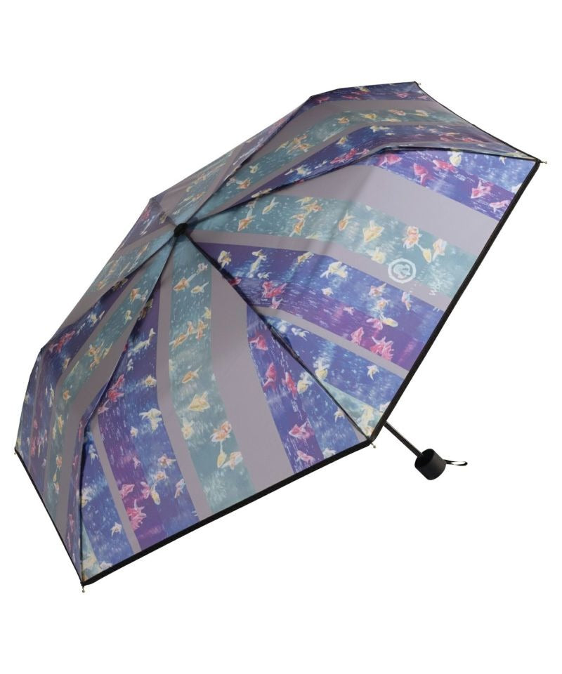 Art Aquarium Vinyl Folding Umbrella × Wpc. – Goldfish & Light | Artistic Umbrella