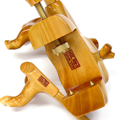 Porte-canne japonais artisanal en bois de Hiba – modèle canon, taille moyenne – Shoyo – pièce unique (#2)