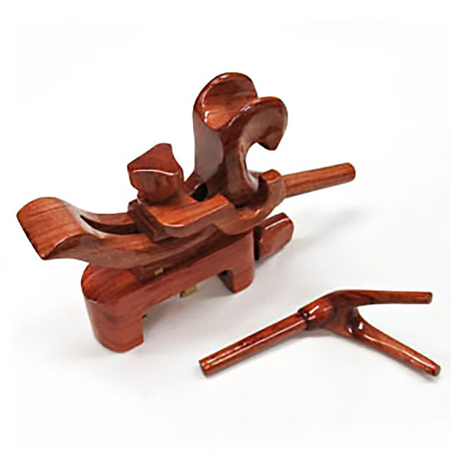 Porte-canne japonais en bois de Karin – modèle arqué – ST – plusieurs tailles disponibles