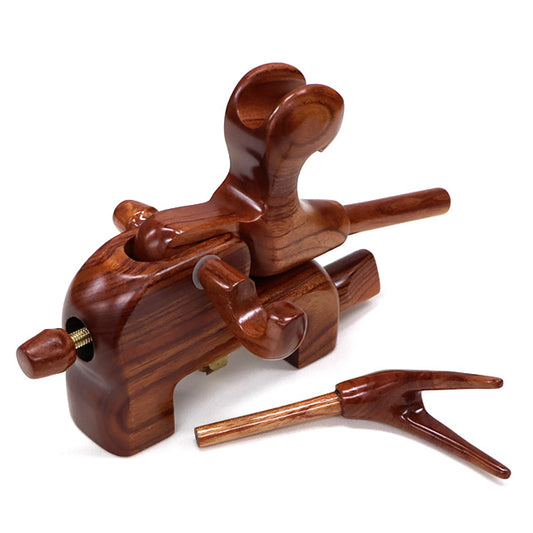 Porte-canne japonais en bois de Karin – modèle “canon” – ambidextre – Yuushi – plusieurs tailles