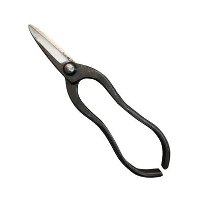 Ciseaux Japonais Kiribashi SAKURA – Modèle Hyotan (poignée ergonomique) 210 mm en acier Yasuki White Steel (lame 66 mm)