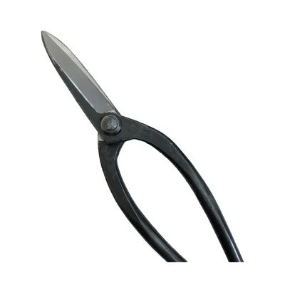 Tijeras japonesas Kiribashi SAKURA – Tijeras de precisión largas de 250 mm de acero Yasuki White Steel (hoja de 77 mm)