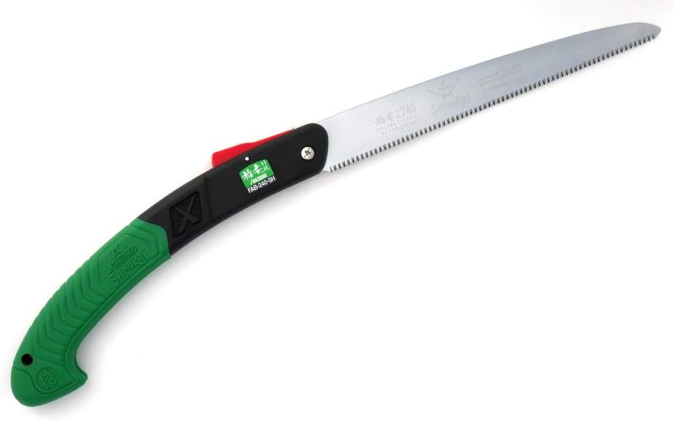 Scie Japonaise Coupe Bambou Samurai Inazuma FAB-240-SH – Lame 240 mm Haute Précision
