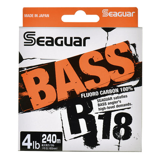 Filo Fluorocarbono Seaguar R18 Bass 240m – Línea Pesca Black Bass Alta Resistencia