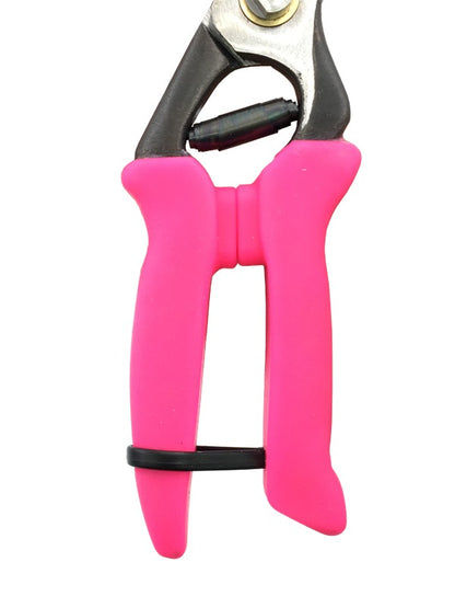 Sécateur japonais Hanaharu 180 mm – Acier Yasuki, grip silicone, fabrication Yamagata