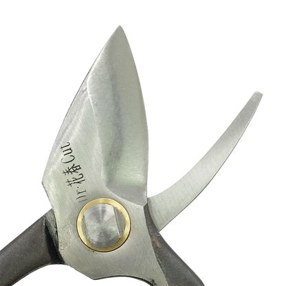 Sécateur japonais Hanaharu 180 mm – Acier Yasuki, grip silicone, fabrication Yamagata