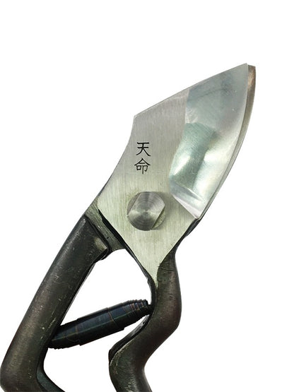 Sécateur japonais Tenmei LL 180 mm – Yasuki Steel forgé main, professionnel arboriculture