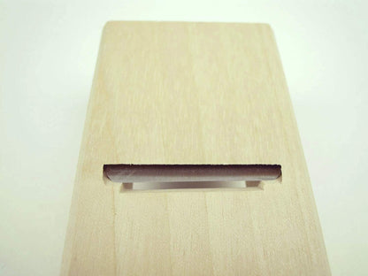 Mini Rabot Japonais SENKICHI 40 mm – Kanna compact une lame pour bricolage et précision (150 mm)