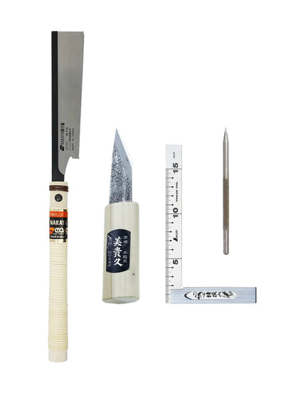 DEXSENT Workshop No.02 – Set Japonais de Précision pour Kumiko & Assemblages Bois