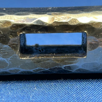 Marteau japonais carré Shinzan – 177 g – Finition martelée Tsuichime