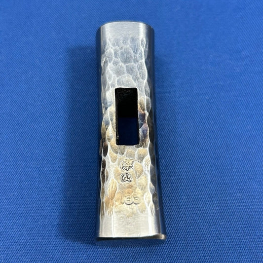 Marteau japonais carré Shinzan – 177 g – Finition martelée Tsuichime