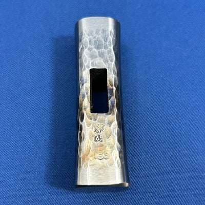 Marteau japonais carré Shinzan – 177 g – Finition martelée Tsuichime