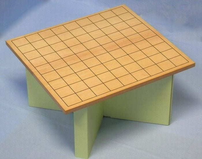 Folding Shogi set without hinges – Sturdy MDF board + engraved pieces on both sides
