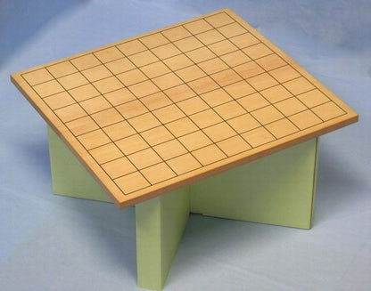 Folding Shogi set without hinges – Sturdy MDF board + engraved pieces on both sides