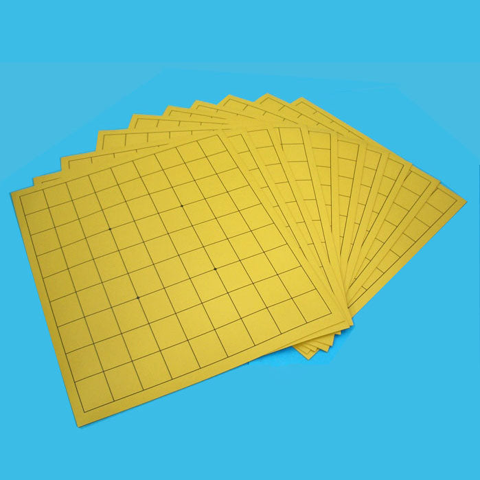 Lot de 10 plateaux de shogi en PVC – Usage tournois & écoles