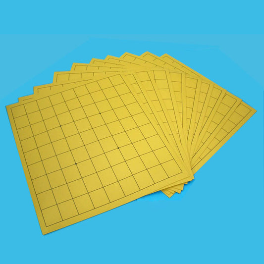 Lot de 10 plateaux de shogi en PVC – Usage tournois & écoles
