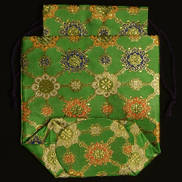 Sac à pièces de shogi haut de gamme – Nishijin-ori (soie japonaise) – Motifs au choix