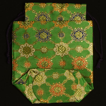 Sac à pièces de shogi haut de gamme – Nishijin-ori (soie japonaise) – Motifs au choix