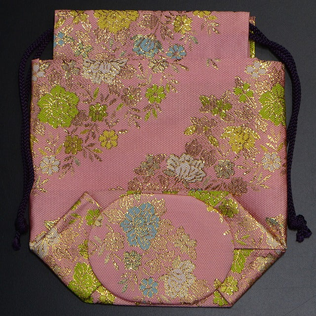 Sac à pièces de shogi haut de gamme – Nishijin-ori (soie japonaise) – Motifs au choix