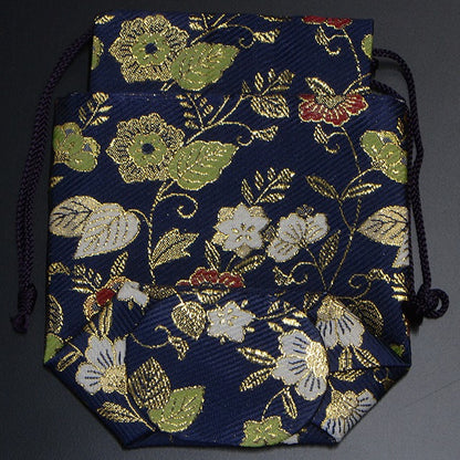 Sac à pièces de shogi haut de gamme – Nishijin-ori (soie japonaise) – Motifs au choix