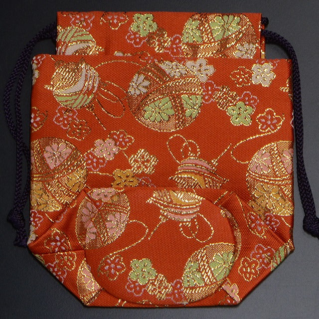 Sac à pièces de shogi haut de gamme – Nishijin-ori (soie japonaise) – Motifs au choix