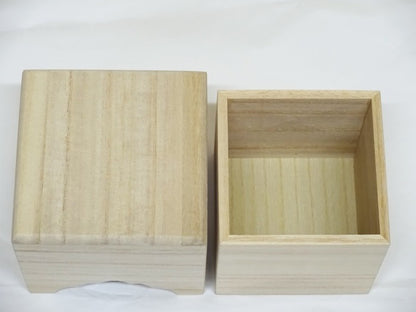 Boîte à pièces de shogi en bois de paulownia (Kiri) – Qualité supérieure