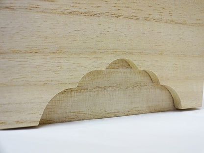 Boîte à pièces de shogi en bois de paulownia (Kiri) – Qualité supérieure