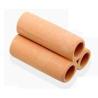 Abri Japonais pour Crevettes “Tōkan” – Tube en Terre Cuite – Diatomite – Coloris noir, blanc, brun (3 Tubes)