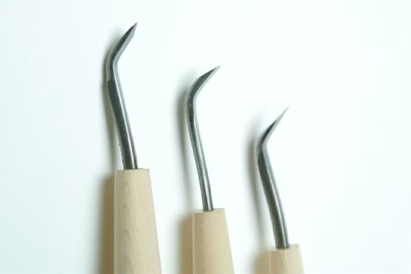 Set de ciseaux japonais Sukui (3 pièces) – Acier HSS – Finition sculpture