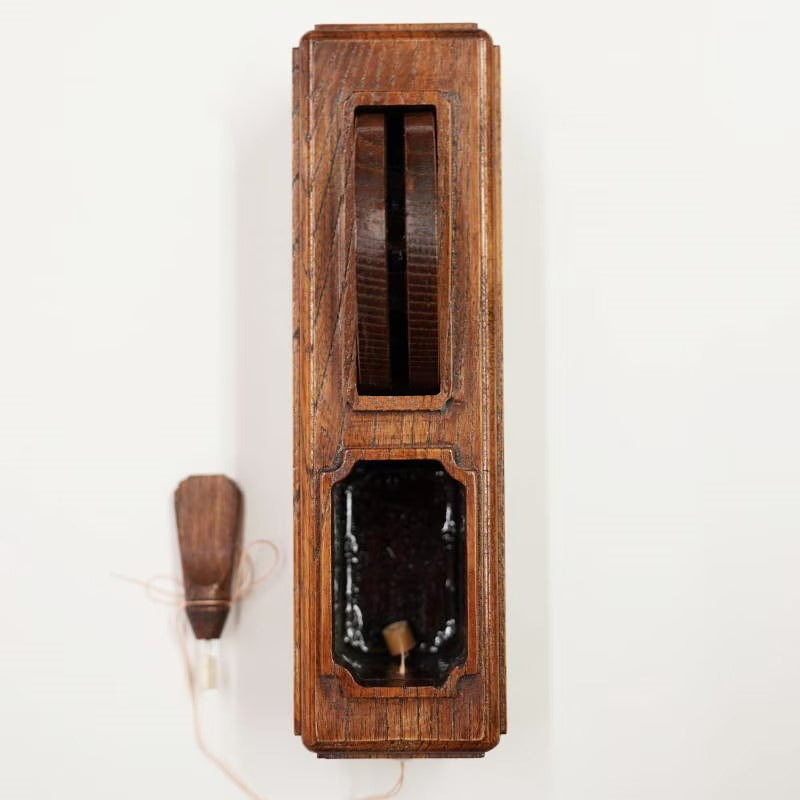 Cordeau traceur japonais traditionnel Sumitsubo “Kicchō” – Modèle trou – Bois de keyaki artisanal