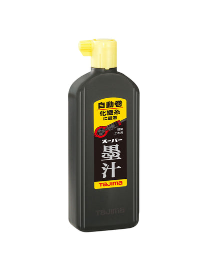 Tajima Super Sumi Ink 450ml – Encre japonaise pour cordeau traceur