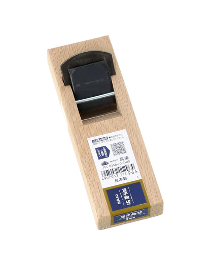 Mini Rabot Japonais TAKAGI 40 mm – Mamehira Kanna double lame pour précision bois (Made in Japan)