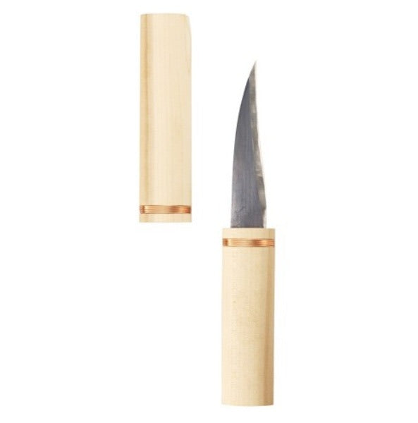 Cuchillo de Injerto Japonés Tanushimaru 1339 – Kiridashi Bonsai en Acero Aogami
