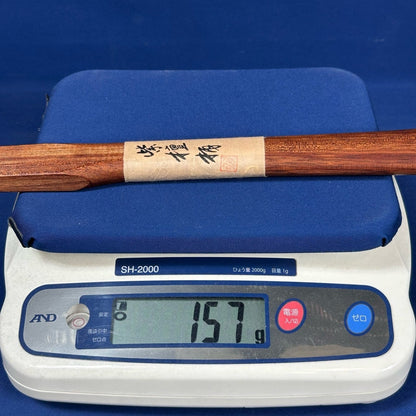 Manche de marteau japonais en bois Shitan 364 mm – Bois précieux très dur TM Kondo