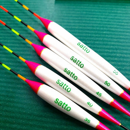 SATTO Série F Pêche Hivernale – Flotteur Japonais Ultra Sensible Herabuna